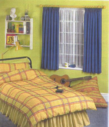 flame retardant bedding, curtains, anti ligature tracks